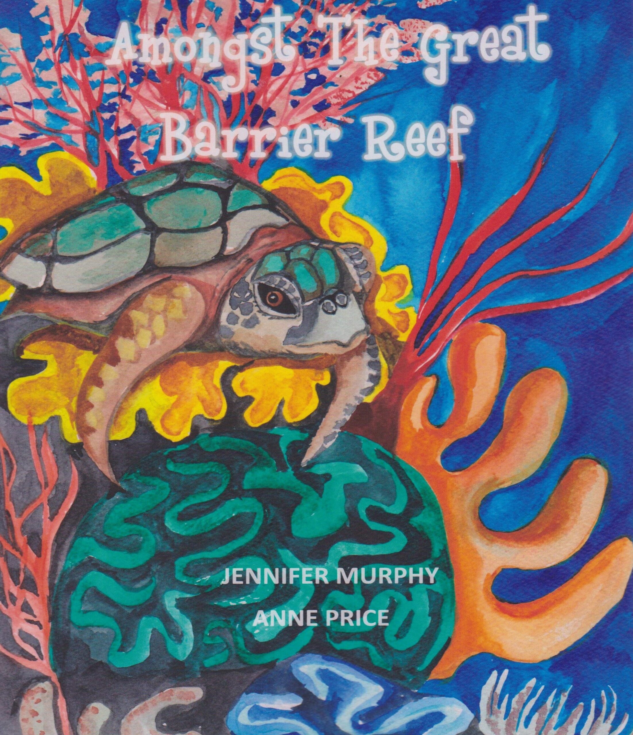 Amongst The Great Barrier Reef front cover