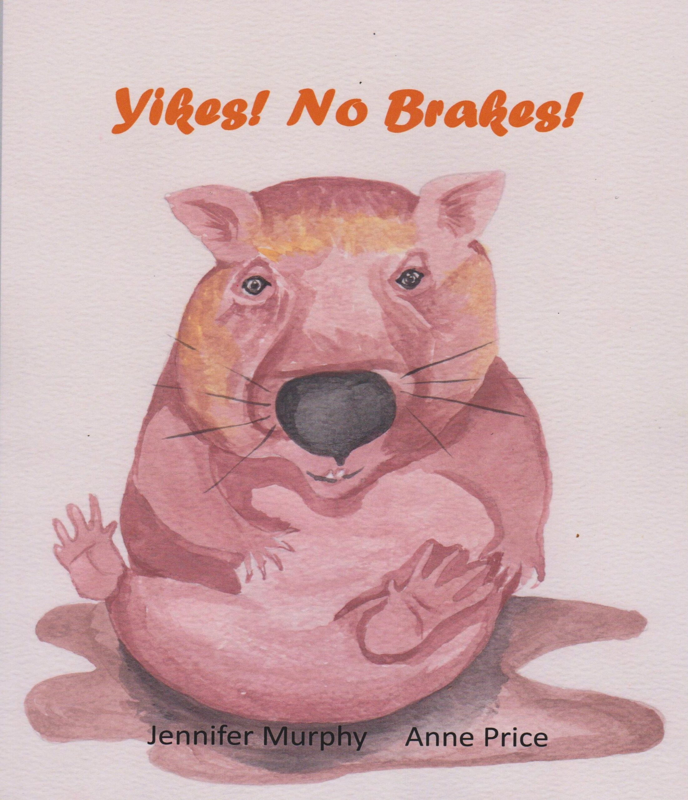 Yikes No Brakes front cover